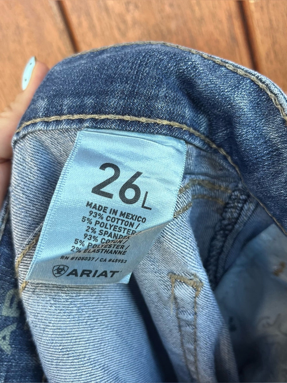 Womenās Ariat Trouser Jeans - Picture 9 of 12